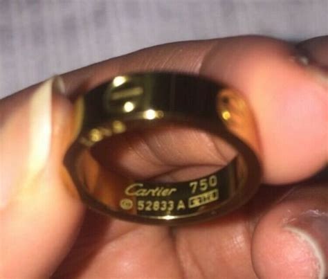 fake cartier ring|cartier ring 750 52833a 1t0.